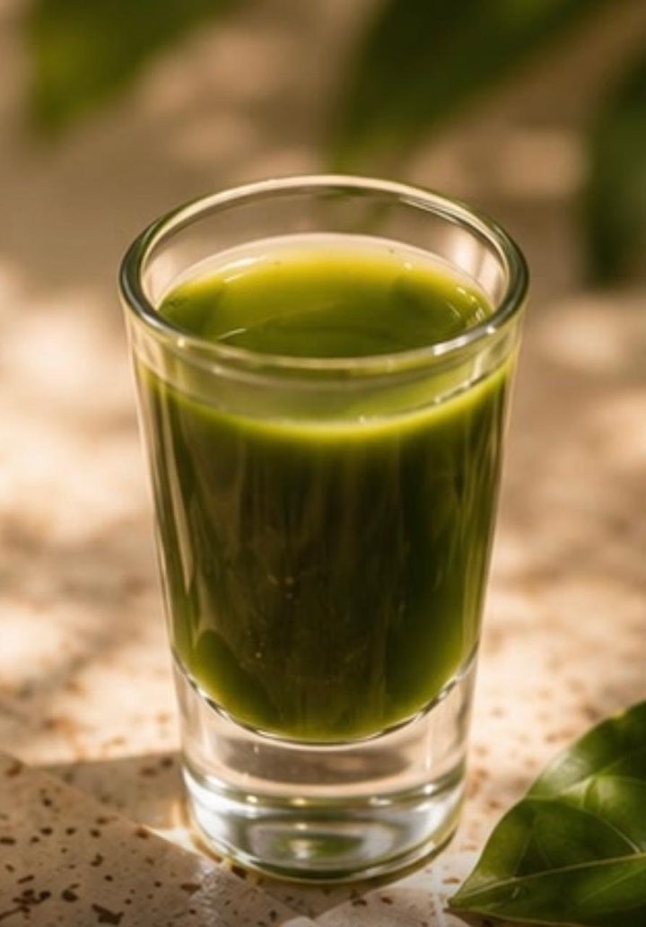 Shot detox para despertar e purificar
